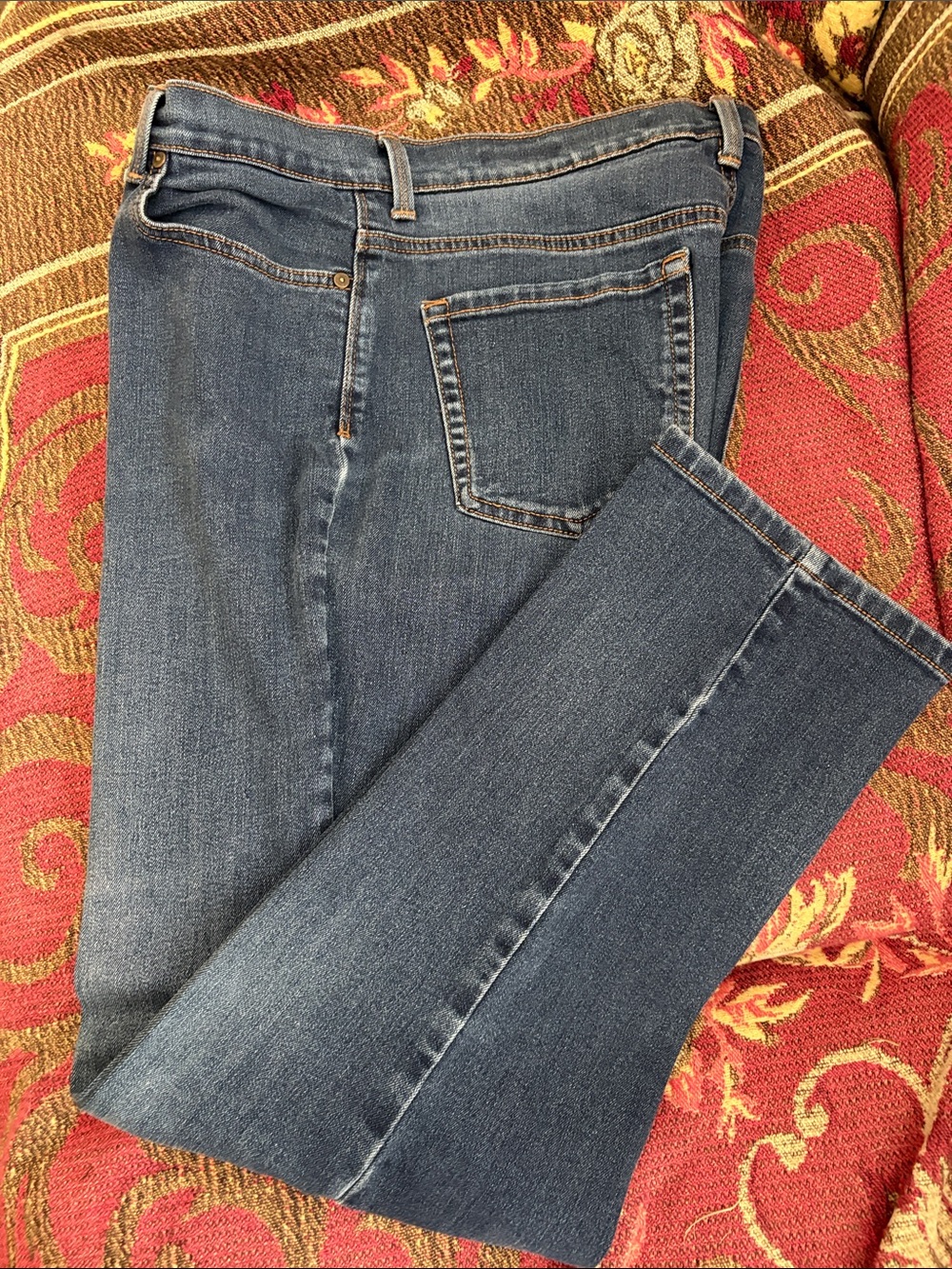 Gloria Vanderbilt Amanda Medium Blue Straight Leg Jeans